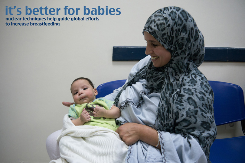 Scientific evidence has shown that exclusive breastfeeding for the first 6 months of a childâ€™s life is the best and healthiest way to feed newborns. <br /><br />(Photo: Mother and child right after a feeding).