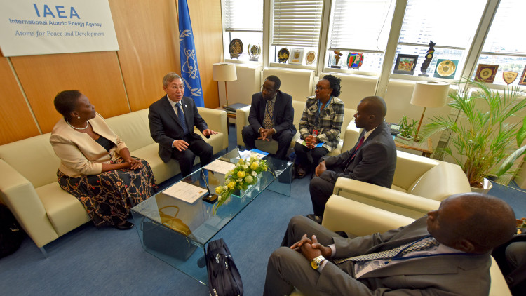 Uganda Signs Its Fourth Country Programme Framework Cpf For 2019 2023 Iaea