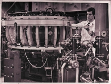 The T-4 tokamak was a development of the T-3 tokamak. 
(IAEA Archives/Credit: Rosatom State Nuclear Energy Corporation, Russia)(IAEA Archives/Credit: Rosatom State Nuclear Energy Corporation, Russia)