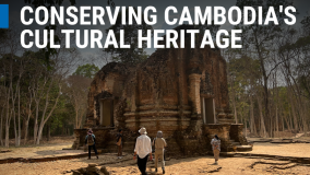 Le Cambodge étudie son patrimoine culturel à l’aide de techniques nucléaires (en anglais)