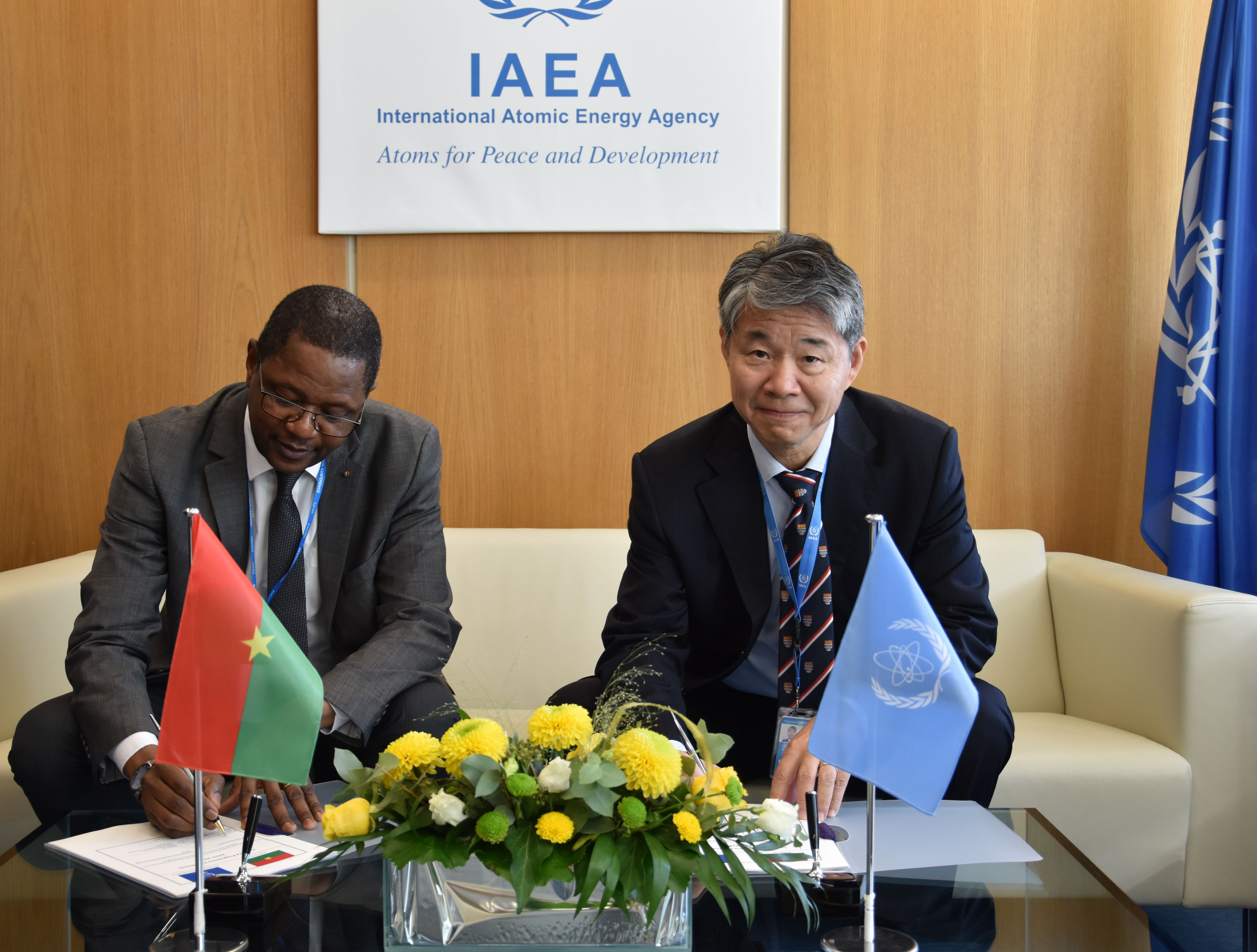 Burkina Faso Signs its Fourth Country Programme Framework (CPF) for