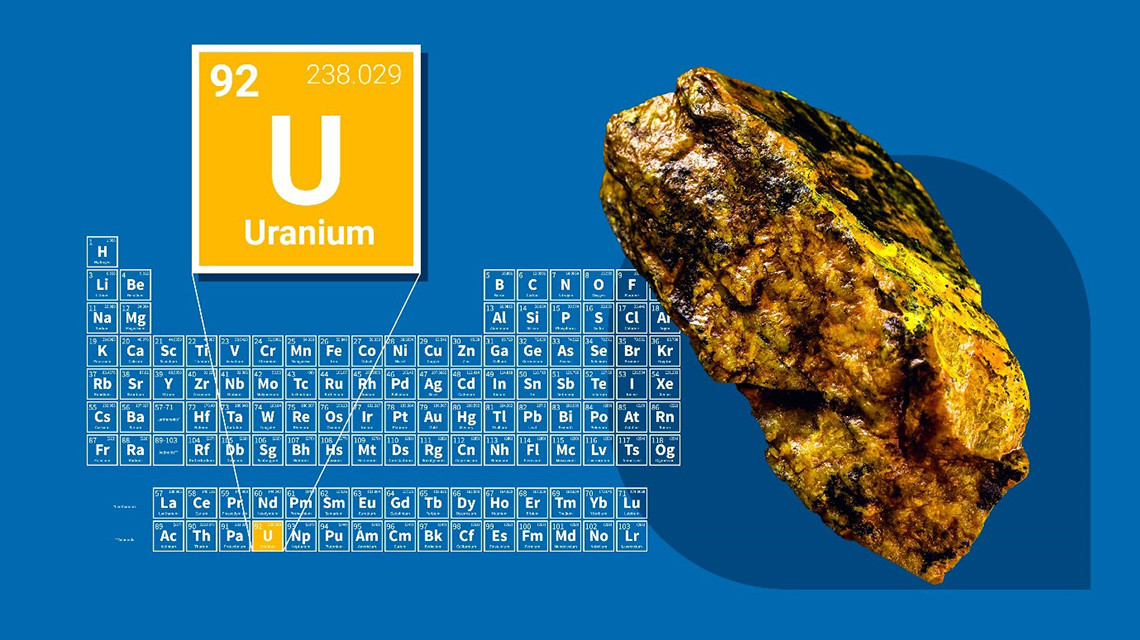 what does uranium look like in its pure form