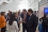 Mr. Dazhu Yang (third from left), IAEA Deputy Director General and Head of the Department of Technical Cooperation, also toured Member State exhibitions. 
