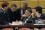Members of the French delegation confer at a session of the 50th regular session of the IAEA General Conference. (Austria Center, Vienna, Austria, 22 September 2006)