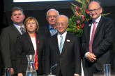 IAEA Director General Yukiya Amano with participants  at the 14th Congress of the International Radiation Protection Association in Cape Town during his official visit to South Africa on  9 May 2016.