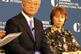 IAEA Director General Yukiya Amano attending a panel discussion at the 2017 Carnegie International Nuclear Policy Conference during his visit to Washington D.C., United States of America. 20 March 2017