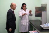 IAEA Director General Yukiya Amano visits the Center of Medical-Surgical Research (CIMEQ) during his official visit to Havana, Cuba, 17 May 2019.

            