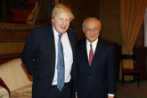 IAEA Director General Yukiya Amano met with Boris Johnson, Secretary of State for Foreign and Commonwealth Affairs during his official visit to the UK. 22 February 2017