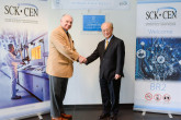 IAEA Director General Yukiya Amano with Derrick Philippe Boduin Gosselin, Executive Chairman of the Belgian Nuclear Research Centre SCK-CEN, at the inauguration of SCK-CEN as as International Centre based on Research Reactors (ICERR), during his official visit to Belgium. 21 March 2018

Photo Credit: SCK-CEN