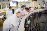 IAEA Director General Yukiya Amano tours the Belgian Nuclear Research Facility SCK-CEN during his official visit to Belgium. 21 March 2018

Photo Credit: SCK-CEN