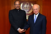 IAEA Director General Yukiya Amano met with Yeafesh Osman, Minister for Science and Technology of Bangladesh, at the IAEA headquarters in Vienna, Austria on 31 August 2016.
