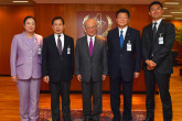 IAEA Director General Yukiya Amano met with the Japanese Parliamentary Delegation at the IAEA headquarters in Vienna, Austria on 12 July 2017.