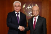 IAEA Director General Yukiya Amano met with H.E. Mr. Beibut Atamkulov, Minister for Foreign Affairs of the Republic of Kazakhstan at the Agency headquarters in Vienna, Austria on 6 May 2019