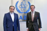 IAEA Director General Rafael Mariano Grossi met with HE Dr. Seyed Abbas Araghchi, Deputy Foreign Minister for Political Affairs of the Islamic Republic of Iran during his official visit at the Agency headquarters in Vienna, Austria. 8 April 2021.