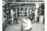 Side view of the CLEO machine.
(IAEA Archives/Credit: UKAEA, United Kingdom)