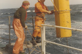 Scientists from the Marine Environment Laboratories, Monaco. Date unknown. Please credit IAEA