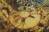 The FTU is a medium-size, high field tokamak built in the 1980s. 
(IAEA Archives/ Credit: ENEA, Italy)