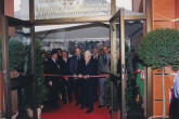 The current Marine Environment Laboratories were inaugurated on 5 October 1998 by H.S.H. Prince Rainier III of Monaco and the IAEA Director General, Dr. Mohamed ElBaradei. Pictured also is H.S.H. Prince Albert II of Monaco. 1998. Please credit IAEA