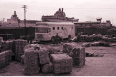 The laboratory undergoing a wheel change in Seoul, Republic of Korea. April-September 1960. Please credit IAEA/HAEUPL Josef