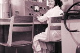  At the Atomic Energy office. April-May 1962. Please credit IAEA/HAEUPL Josef