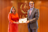 The new Resident Representative of Slovenia to the IAEA, HE Ms Barbara Žvokelj, presented his credentials to Cornel Feruta, IAEA Acting Director General at the Agency headquarters in Vienna, Austria, on 20 August 2019