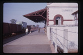 While being transported by train in Brazil, the mobile lab was involved in a crash between two cargo trains on 23 July 1963. Fortunately, the lab only sustained minor damage. 1963.  Please credit IAEA