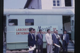 At the José Benjamin Burela Faculty of Veterinary Medicine, Universidad Autónoma Gabriel René Moreno, Santa Cruz de la Sierra, Bolivia. October 1963. Please credit IAEA