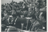Some of the 280 delegates at the opening of the 2nd Fusion Energy Conference in the Culham Lecture Theatre at Culham Laboratory, United Kingdom, 6 September 1965. 
(IAEA Archives/Credit: UKAEA, United Kingdom)