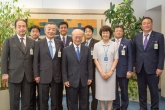 IAEA Director General Yukiya Amano met with the Japanese Parliamentary Delegation at the IAEA headquarters in Vienna, Austria on 30 July 2018.