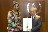 The new Resident Representative of the Nigeria, Vivian Okeke, presented his credentials to IAEA Director General Yukiya Amano at the IAEA headquarters in Vienna, Austria on 25 August 2017