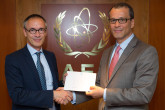 The new Resident Representative of the Netherlands to the IAEA, HE Mr Albert Hendrik (Aldrik) Gierveld, presented his credentials to Cornel Feruta, IAEA Acting Director General at the Agency headquarters in Vienna, Austria, on 20 August 2019