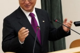 IAEA Director General Yukiya Amano presenting his lecture to students and tutorial staff of the International Institute for energy policy and diplomacy, at the Moscow State Institute of International Relations (MGIMO), under the Ministry of Foreign Affairs. Moscow, Russia. 17 May 2013