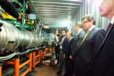 IAEA Director General Yukiya Amano tours the facility of the Joint Institute for Nuclear Research, Dubna, Moscow Region, during his official visit to Moscow. 18 May 2013