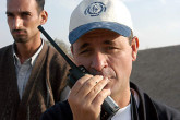 An IAEA inspector in Iraq. Photo Credits: Pavlicek/IAEA