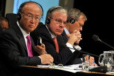 At the opening session of the IAEA Ministerial Conference on Nuclear Safety held at IAEA headquarters in Vienna, Austria, 20 June 2011.