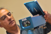 This portable camera is used for short-term temporary surveillance. It can run for months without needing new batteries.