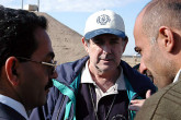Inspectors prepare for checks at Al Atheer/Moutasil. Photo Credits: Pavlicek/IAEA
