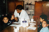Evaluating the effectiveness of nutritional supplementation programmes in Chile
Photo Credits: IAEA 