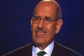 The man of the night, laureate Mohamed ElBaradei.