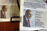 Today's events will make tomorrow headlines, as journalists file their stories on the eve of the 10 December 2005 Peace Prize Ceremony.