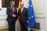 IAEA Director General Yukiya Amano met with Mr Ignacio Ybáñez, Secretary of State at the Ministry of Foreign Affairs, on 26 October 2015 during his official visit to Spain.