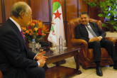 IAEA Director General Yukiya Amano met with H.E. Mr Abdelmalek Boudiaf, Minister of Health, during his official visit to Algeria. 29 February 2016 