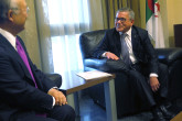 IAEA Director General Yukiya Amano met with Mr Abdelhamid Senouci Bereski, Secretary General at the Ministry of Foreign Affairs, during his official visit to Algeria. 29 February 2016