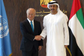 IAEA Director General Yukiya Amano met with His Highness Sheikh Abdullah bin Zayed Al-Nahyan, Minister for Foreign Affairs and International Cooperation of the United Arab Emirates, on 21 February 2016.