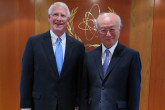 IAEA Director General Yukiya Amano met with United States  Senator from Mississippi, Roger Frederick Wicker, on 25 February 2016 at the IAEA headquarters in Vienna, Austria.